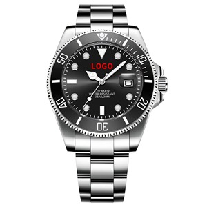 Drioshipping Custom Logo Men's Luxury Mechanical Watches Waterproof Classic Stainless Steel Low MOQ Business Sport Wrist ODM - Product Image 4