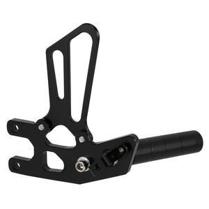 JFG 오토바이 리어 브레이크 페달, <span class=keywords><strong>Kawasaki</strong></span> KLX230 용 CNC 알루미늄 교체, 내구성 있는 오프로드 풋 컨트롤 레버 - Product Image 3