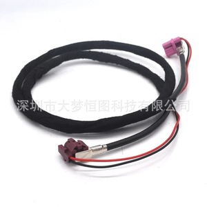 สายเคเบิลวิดีโอ Transformer สำหรับ BMW F10 F20 F25 F30 F15 NBT Display Evo CID พร้อมปลอกหุ้ม PVC สำหรับส่งสัญญาณภาพและเสียงในรถยนต์ - Product Image 2