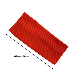Bandeau Coréen Couleur Unie Large Personnalisable LOGO pour Femmes Filles Yoga Fitness Élastique Portable - Product Image 6
