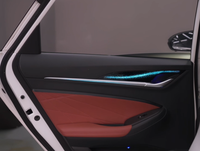 Kit Lampu Ambient RGB Interior Mobil untuk Panel Pintu & Dasbor Changan Eado Plus, Strip LED Sinkronisasi Musik, Lampu Atmosfer Simfoni