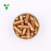 Capsules vides en gélatine de qualité pharmaceutique YS Halal, taille personnalisée 2, avec un taux de remplissage de 99,9 %, couleur et impression de logo personnalisées