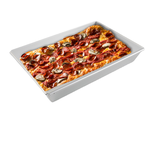 Moldes para <span class=keywords><strong>Pizza</strong></span> de Metal Estilo <span class=keywords><strong>Detroit</strong></span> de 6 a 14 Pulgadas, Bandeja para Hornear Rectangular Profunda Antiadherente, Apta para Lavavajillas, Utensilios de Cocina - Product Image 1