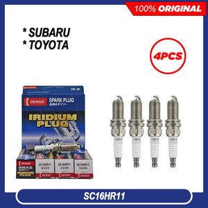 Sistema de encendido de bujía <span class=keywords><strong>Denso</strong></span> Bujia al por mayor <span class=keywords><strong>Iridium</strong></span> 3499 <span class=keywords><strong>SC16HR11</strong></span> Auto Parts Bujías para Toyota - Product Image 2