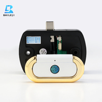 Fournisseur de serrures de cabinet électroniques à empreintes digitales, serrure intelligente OEM pour tiroirs en bois avec poignée en alliage de zinc