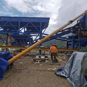 Neue Betonmischanlage PLC-Ziegelherstellungsmaschine 35cbm Pro Stunde Kapazität Betonmischer Zement-Betonmischanlage Dosieranlage - Product Image 5