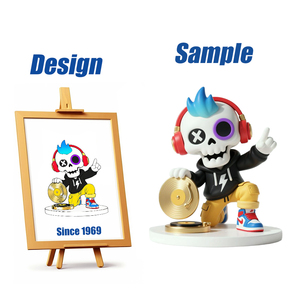 Shengye personalizado dibujos animados película Anime personaje Ape Man soldado figura <span class=keywords><strong>de</strong></span> acción 3D militar resina Pvc figura estatuas caja ciega juguete - Product Image 2