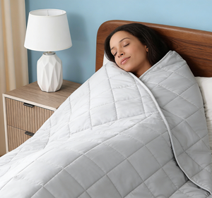 Couverture lestée rafraîchissante en bambou à 7 couches, 60"x80" 3.5kg pour un sommeil confortable, prix usine, vente chaude - Product Image 3