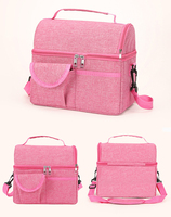 Qetesh sac à lunch pour mère grande capacité personnalisation Portable isolé résistant à l'eau pique-nique sac isotherme avec multi-poches