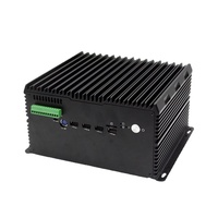 Système Barebone d'Ordinateur Embarqué X86 à Double Cœur, Mini PC Industriel Sans Ventilateur en Stock