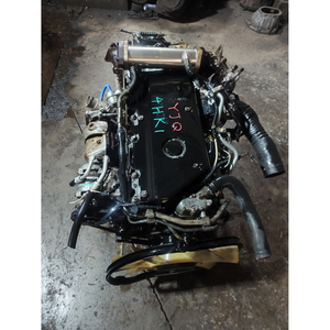 Isuzu 4HK motorassemblages, gedemonteerd tot vijf individuele onderdelen, beschikbaar voor groothandel in een container. - Product Image 3