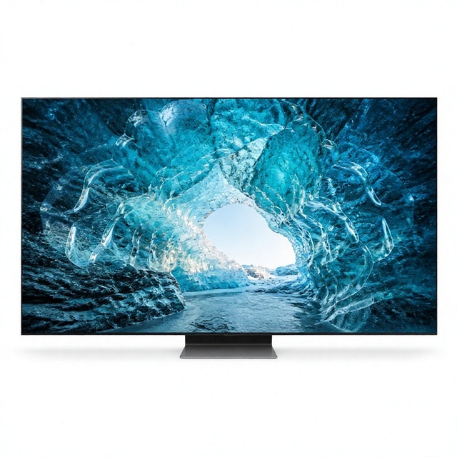Neo QLED 4K Smart TV Ultra HD Black Large Screen Display for Wi-Fi for Home Hotel Entertainment