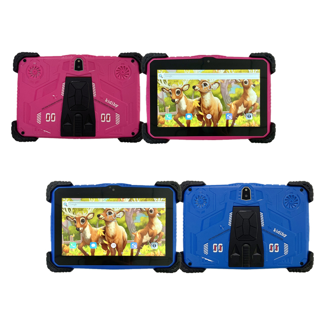 Kids Educational Tablet Android 7.0 MTK Octa Core 7" Sim Card Slot 1G+16G Games Learning Tablet