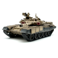 Modèle de char d'assaut russe T90 T-90 à l'échelle 1/72, peinture désertique, collection de bureau, ornement ou bibelot