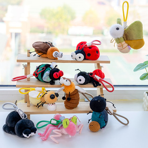 Juguete <span class=keywords><strong>de</strong></span> Peluche <span class=keywords><strong>de</strong></span> Mariquita Adorable al por Mayor, Insecto <span class=keywords><strong>de</strong></span> Peluche Suave con Alas Rojas <span class=keywords><strong>de</strong></span> Puntos, Personalizable OEM/ODM, Insecto Realista para Cumpleaños <span class=keywords><strong>de</strong></span> Niños - Product Image 4