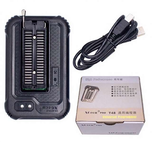 TL866 Generation 3 T48 Universal USB Programmer II Plus NAND EMMC Recorder