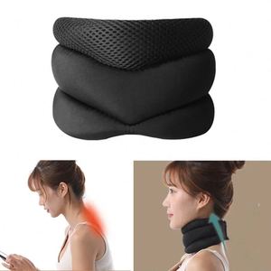 Support cervical réglable en mousse souple et durable pour le soulagement de la douleur cervicale pour les siestes de voyage en avion Produit de soins de santé - Product Image 1