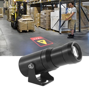 Warehouse Customized Virtual Sign Indicator <b>LED</b> <b>Working</b> Lamp Safety DC10-80V Mini Logo <b>Light</b> Gobo Projector - Product Image 3