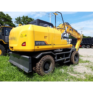 Excavatrice hydraulique de marque supérieure, nouvelle excavatrice sur roues W915E de 15 tonnes pour les projets de construction et de terrassement - Product Image 2