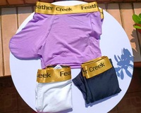 Sous-vêtements pour hommes à faible MOQ et haute qualité, caleçons respirants à poche en U/cuisse, boxers confortables à grande poche