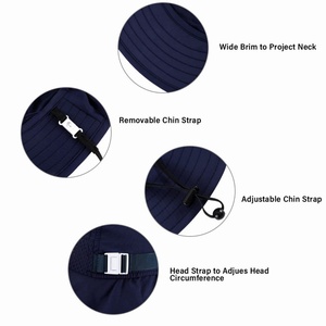 Chapeau de soleil pour enfants avec protection UV et rabat pour le cou, chapeau de plage unisexe pour tout-petits, chapeau de pêche à large bord - Product Image 6