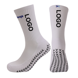 Venta al por mayor de Calcetines antideslizantes para equipo de fútbol empuñaduras deportivas acolchadas para niños jóvenes hombres calcetines deportivos absorbentes del sudor impresos digitalmente - Product Image 3