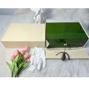 Luxury Piano Green 10 Slots <b>Watch</b> Organizer Box Custom Caja Para Reloj <b>Wooden</b> <b>Watch</b> Storage Box With Logo for brand - Product Image 2