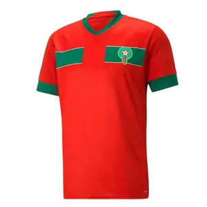 best Quality African Countries Football Jersey Morocco Home football jersey cheap jersey