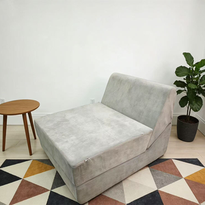 Disian Modern Compressed <strong>Sofa</strong> and <strong>Versatile</strong> <strong>Sofa</strong> Folding <strong>Sofa</strong> Bed with Armless Design for Bedroom - Product Image 2