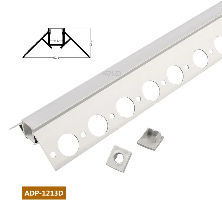 Led Profile Aluminium Profile For Led Strips aluminum recessed anodized extrusion led light aluminium decorations strips