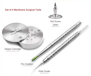 Kit di strumenti chirurgici per la rigenerazione ossea della membrana GBR con impianto dentale - Product Image 2