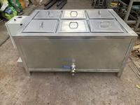 Machine à fondre la cire électrique en acier inoxydable de 150 L, cuve de fusion double couche, machine à trempage de bougies pour la fabrication de bougies