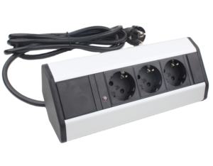 مقبس ذكي ، الاتحاد الأوروبي ، المملكة المتحدة ، مع 20 واط لخزانة المطبخ ، تصميم مخفي للأثاث - Product Image 2