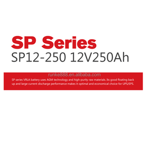 SP12-250 mặt trời thiêng liêng 250AH 3000wh tuổi thọ cao, pin axít chì hiệu quả cao được sử dụng để khởi động máy phát điện và các đơn vị up. - Product Image 5