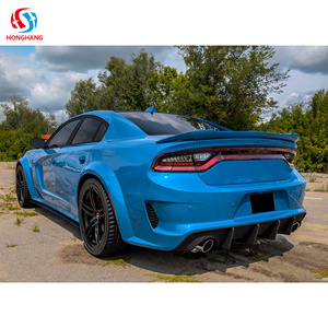 Diffuseur arrière ABS pour <span class=keywords><strong>Dodge</strong></span> Charger Widebody <span class=keywords><strong>2022</strong></span>+ <span class=keywords><strong>SRT</strong></span> Scat Pack, style aftermarket - Product Image 5