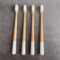 Brosse à dents en Silicone pour bébé, 50 pièces, pinceau à bouche neutre, Vs 360