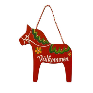 Navidad de madera <span class=keywords><strong>caballo</strong></span> de Dala bienvenida personalizada maid of honor matrona de honor cerveza taza/regalo de decoración sueco arte regalo <span class=keywords><strong>caballo</strong></span> de Dala de decoración - Product Image 4
