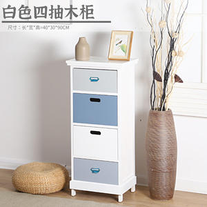 Hot Sale Color <strong>Chest</strong> <strong>of</strong> <strong>Drawers</strong> Tall <strong>Thin</strong> Bedside Table Home Furniture Modern Wooden Living Room Storage Cabinets - Product Image 4