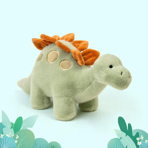 कार्टून सिमुलेशन जुरासेसिक डायनासोर प्लग खिलौने नरम स्टेगोसॉरस डिनो प्लसी भरे हुए जानवर कुत्तों के लिए खिलौने - Product Image 2