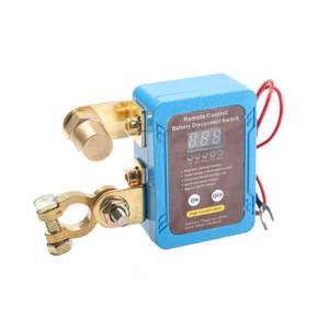 CLIPOL 240A Interruptor de apagado de batería 12V Control remoto Interruptor de desconexión de batería Pantalla de voltaje LED Corte de energía remoto inalámbrico - Product Image 1