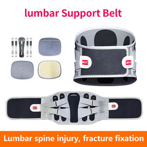 Cinturón de Soporte Lumbar Ajustable y Transpirable de Primera Calidad con Correas Elásticas para Aliviar el Dolor Lumbar y Corregir la Postura - Product Image 1
