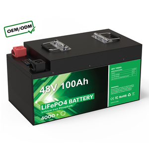 Batterie au lithium 48V 100Ah pour voiturette de golf, compatible 6000 cycles profonds, 6 cellules en parallèle, BMS 16S 100A intégré, 5Kwh - Product Image 1