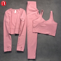 Ensemble de sport pour femmes Eyun : Vêtements de fitness, tenue de yoga, pantalon, soutien-gorge élastique et legging pour l'entraînement