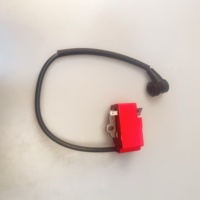 181 143 203 Bobine d'allumage (rouge) pour Dolmar pour Makita PS-460 PS-460D PS-500 PS-500D PS-510 PS-4600S PS-5000 PS-5000D PS-5000H