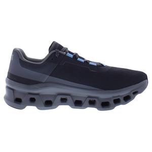 Chaussures de course pour hommes ON Cloudmonster, couleur noire Niagara, semelle légère et amortie - Product Image 2