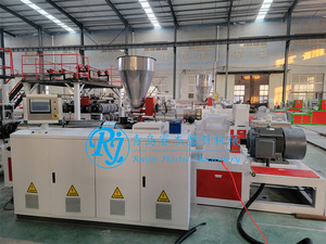 Machine automatique à double vis parallèle co-rotative pour la fabrication <span class=keywords><strong>de</strong></span> tapis <span class=keywords><strong>de</strong></span> <span class=keywords><strong>sol</strong></span> souple en PVC non moussant, en rouleaux, pour <span class=keywords><strong>matelas</strong></span> - Product Image 3