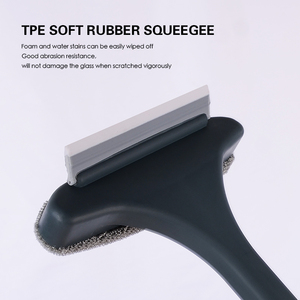 Tergivetro 2-in-1 Ecologico per Bagno e Doccia, per Specchi e Finestre, con Foro per Appendere e Conservazione Salvaspazio - Product Image 5