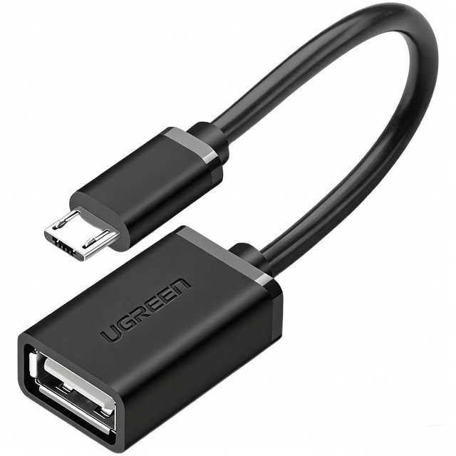 UGREEN Micro USB to USB-A OTG Data Cable for Phone, Tablet, MP3/MP4