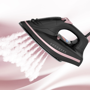 Plancha de Vapor Digital LED de 2200W para el Hogar, Autolimpiante, Potencia de Vapor de 25g/min, para Diversos Tejidos, Suela Antiadherente, Cable Extralargo - Product Image 1