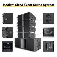 Système de sonorisation de scène à grande échelle : Système Line Array K210 double 10 pouces et Subwoofer KS28 double 18 pouces